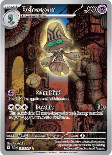 Beheeyem (121/086) [Scarlet & Violet: Black Bolt] | Local Legends
