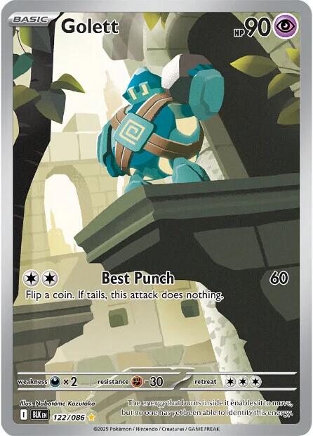 Golett (122/086) [Scarlet & Violet: Black Bolt] | Local Legends
