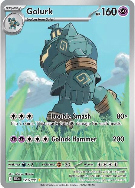 Golurk (123/086) [Scarlet & Violet: Black Bolt] | Local Legends