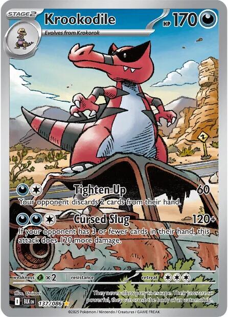 Krookodile (137/086) [Scarlet & Violet: Black Bolt] | Local Legends