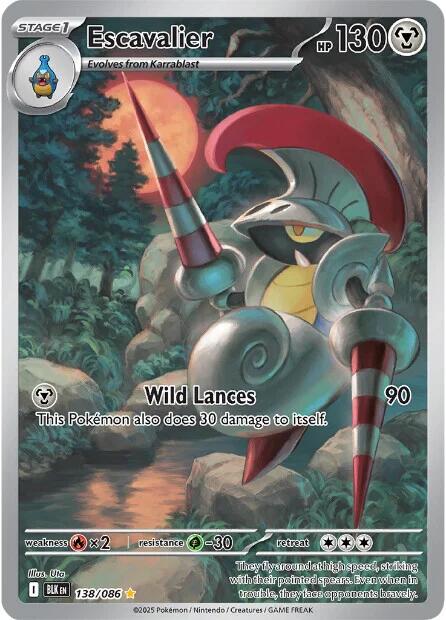 Escavalier (138/086) [Scarlet & Violet: Black Bolt] | Local Legends