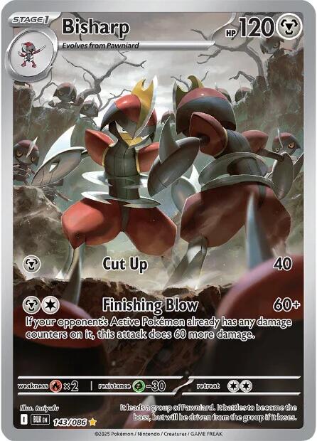 Bisharp (143/086) [Scarlet & Violet: Black Bolt] | Local Legends