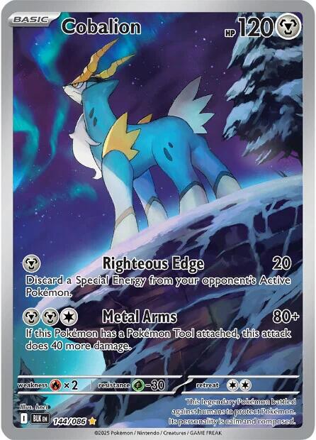 Cobalion (144/086) [Scarlet & Violet: Black Bolt] | Local Legends