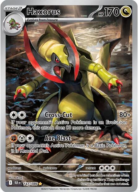Haxorus (147/086) [Scarlet & Violet: Black Bolt] | Local Legends