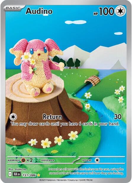 Audino (151/086) [Scarlet & Violet: Black Bolt] | Local Legends