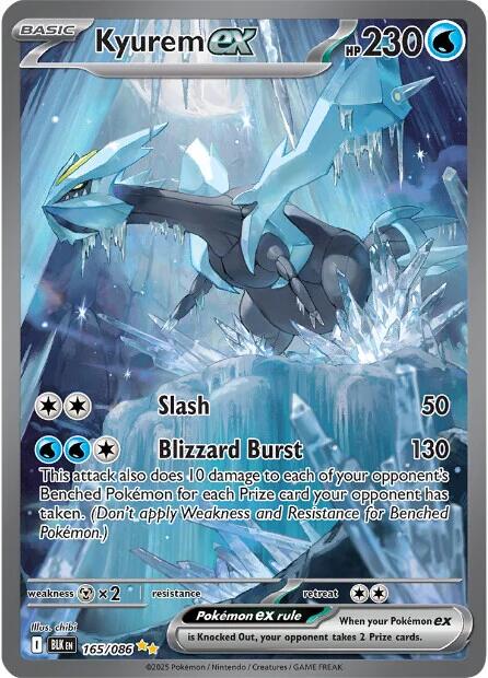 Kyurem ex (165/086) [Scarlet & Violet: Black Bolt] | Local Legends