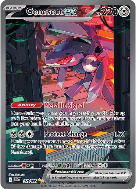Genesect ex (169/086) [Scarlet & Violet: Black Bolt] | Local Legends