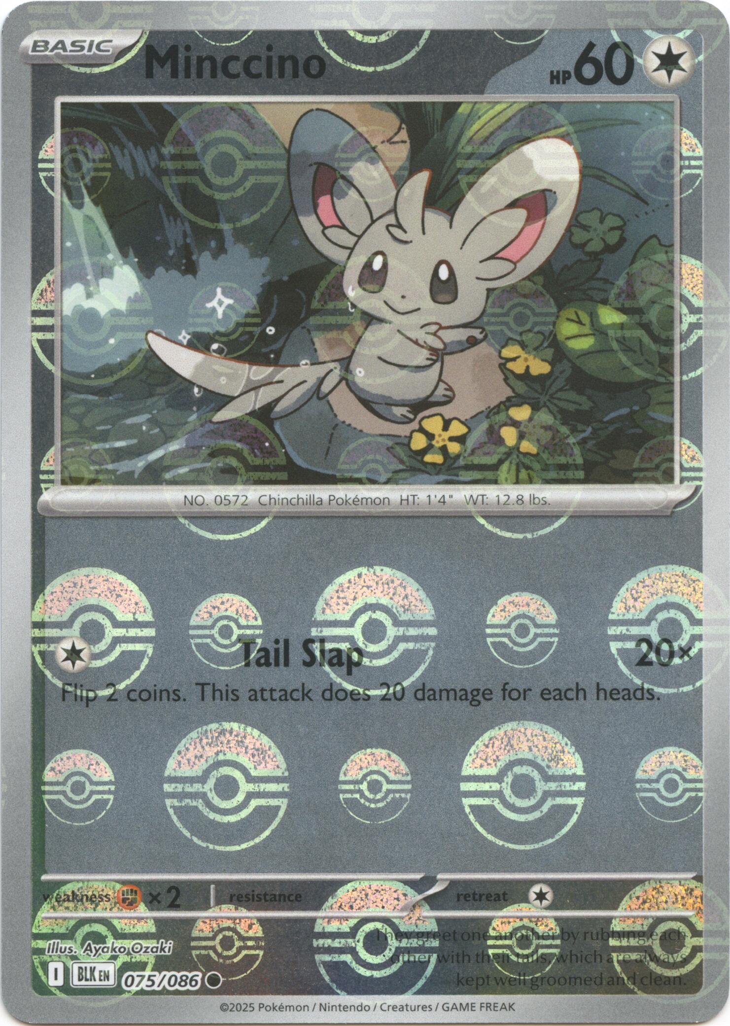 Cinccino (076/086) (Poke Ball Pattern) [Scarlet & Violet: Black Bolt] | Local Legends