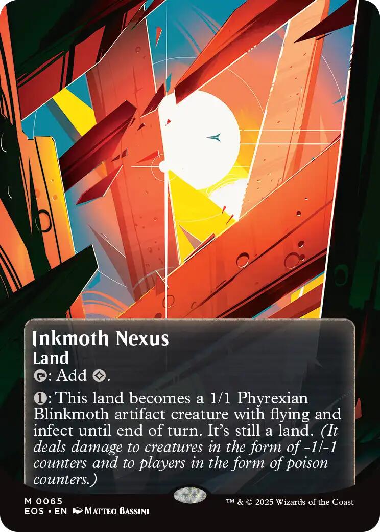Inkmoth Nexus (0065) (Borderless) [Edge of Eternities: Stellar Sights] | Local Legends