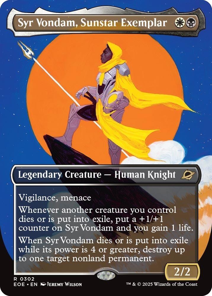 Syr Vondam, Sunstar Exemplar (Borderless) | Local Legends