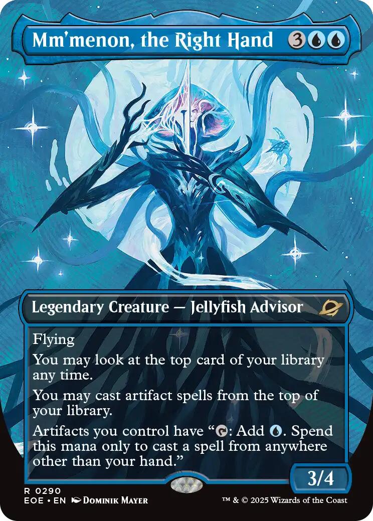 Mm'menon, the Right Hand (Borderless) | Local Legends
