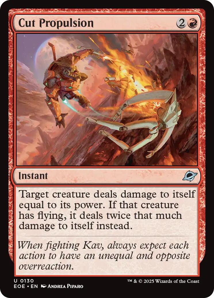 Cut Propulsion [Edge of Eternities] | Local Legends