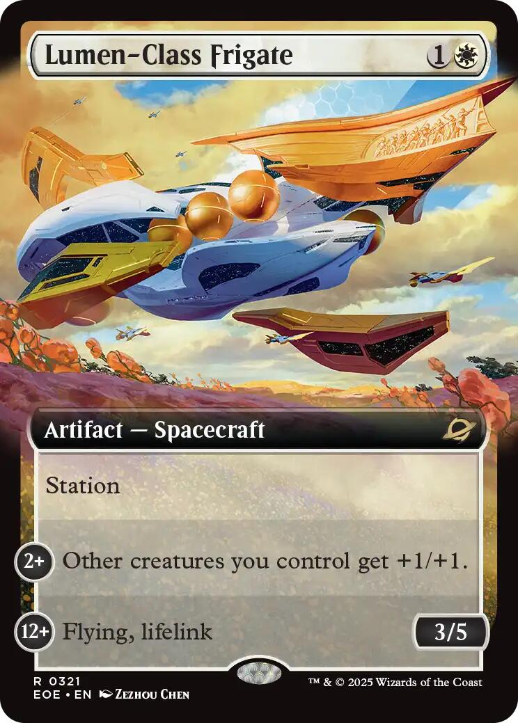 Lumen-Class Frigate (Extended Art) | Local Legends