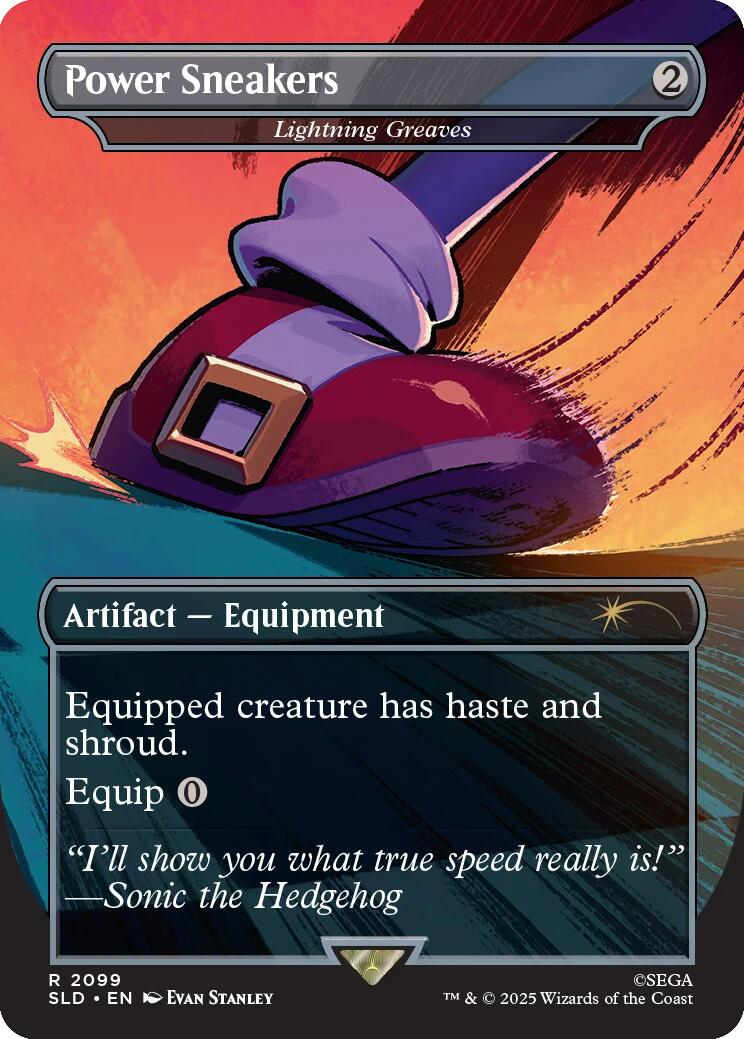 Power Sneakers - Lightning Greaves [Secret Lair Drop Series] | Local Legends