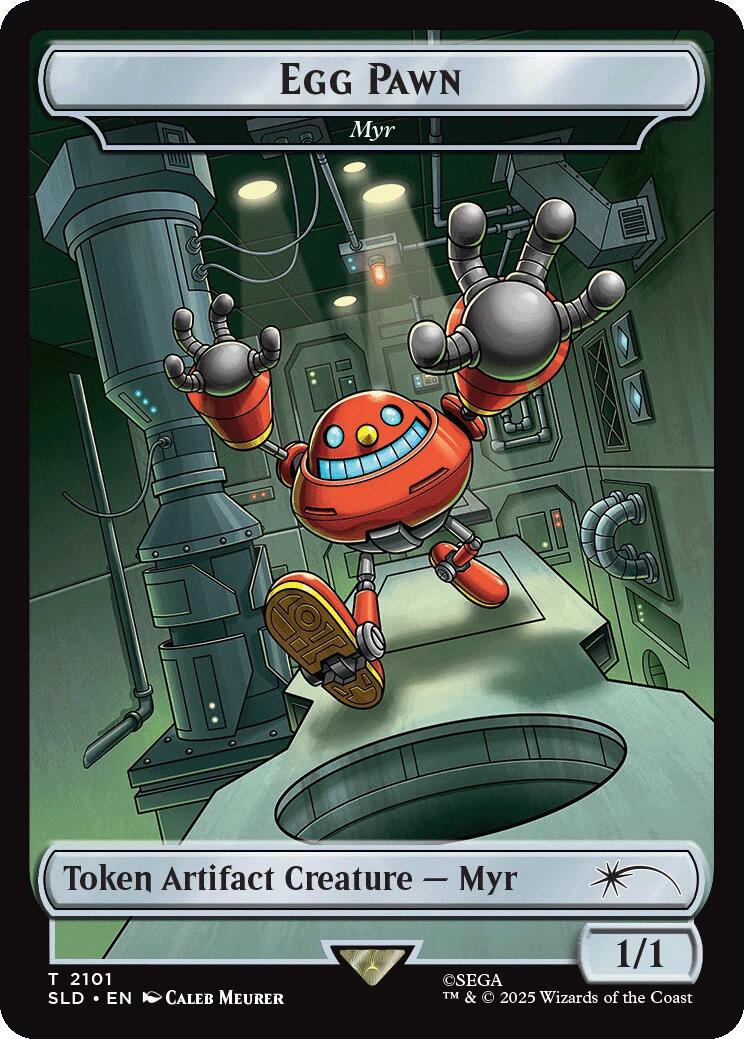 Egg Pawn - Myr Token [Secret Lair Drop Series] | Local Legends