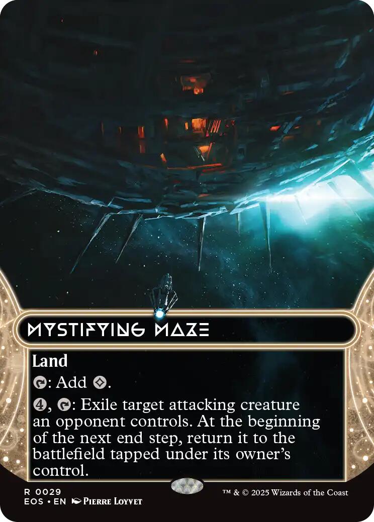 Mystifying Maze (0029) (Borderless) [Edge of Eternities: Stellar Sights] | Local Legends