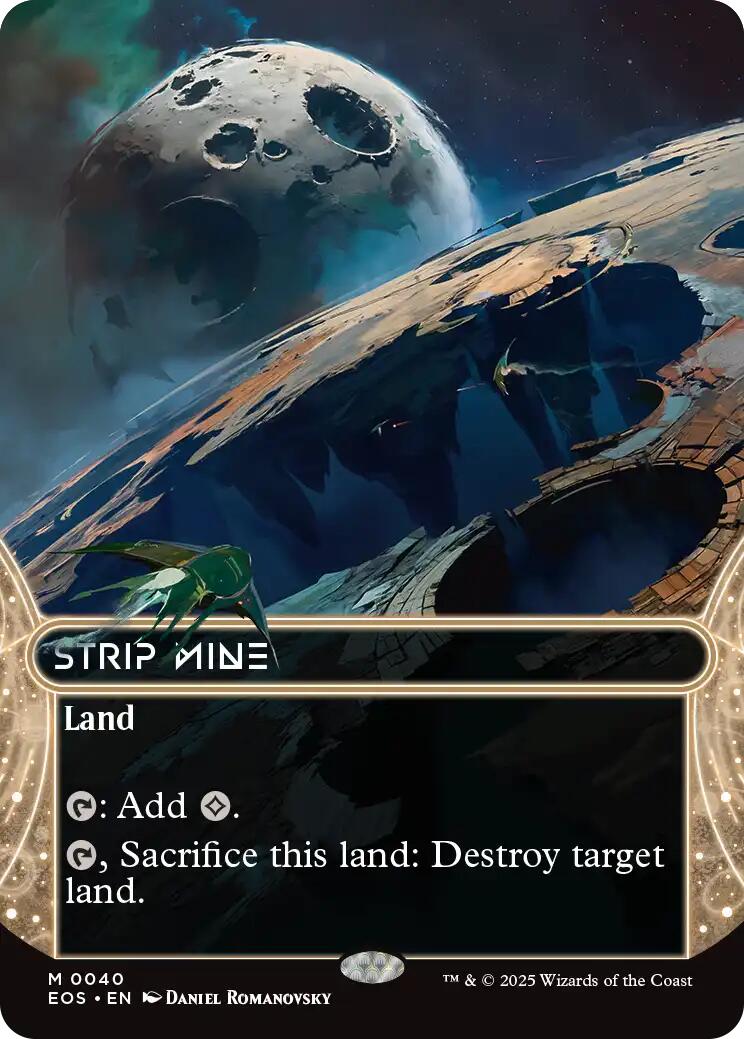 Strip Mine (0040) (Borderless) [Edge of Eternities: Stellar Sights] | Local Legends