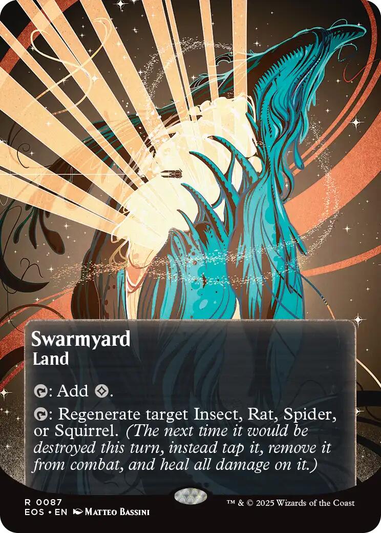 Swarmyard (0087) (Borderless) [Edge of Eternities: Stellar Sights] | Local Legends