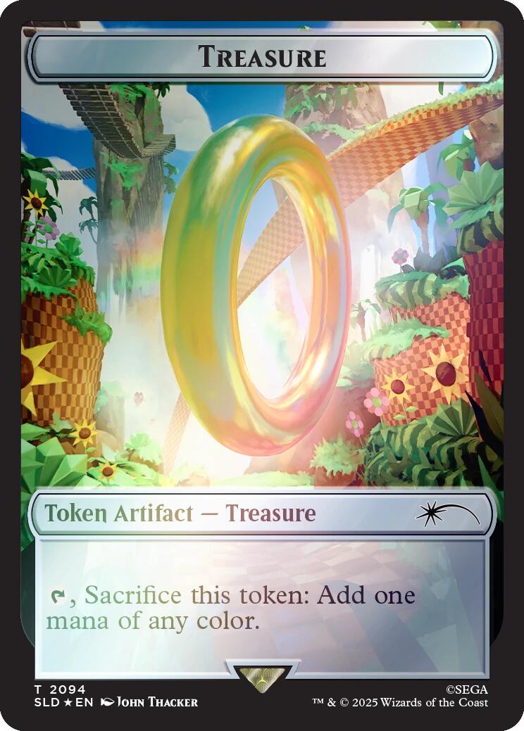 Treasure Token (2094) (Rainbow Foil) [Secret Lair Drop Series] | Local Legends