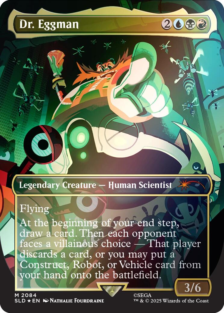 Dr. Eggman (Rainbow Foil) [Secret Lair Drop Series] | Local Legends