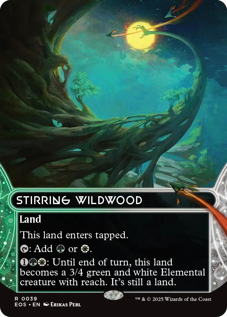 Stirring Wildwood (0039) (Borderless) | Local Legends