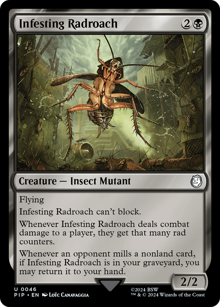 Infesting Radroach [Fallout] | Golgari Games