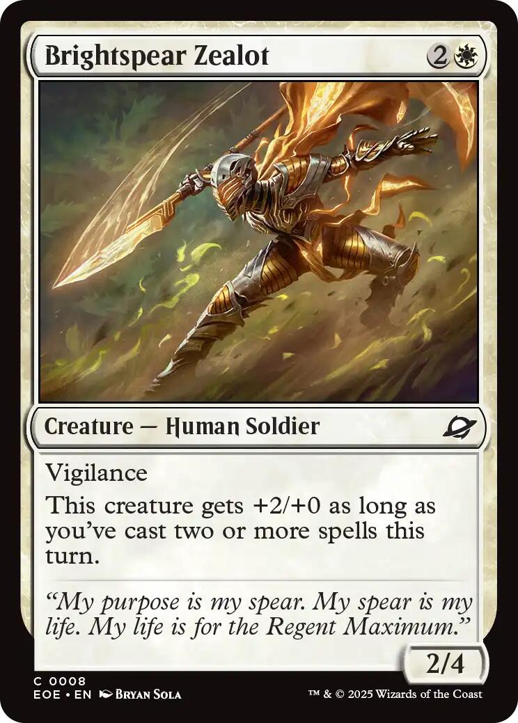 Brightspear Zealot | Local Legends