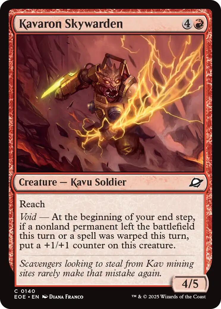 Kavaron Skywarden | Local Legends