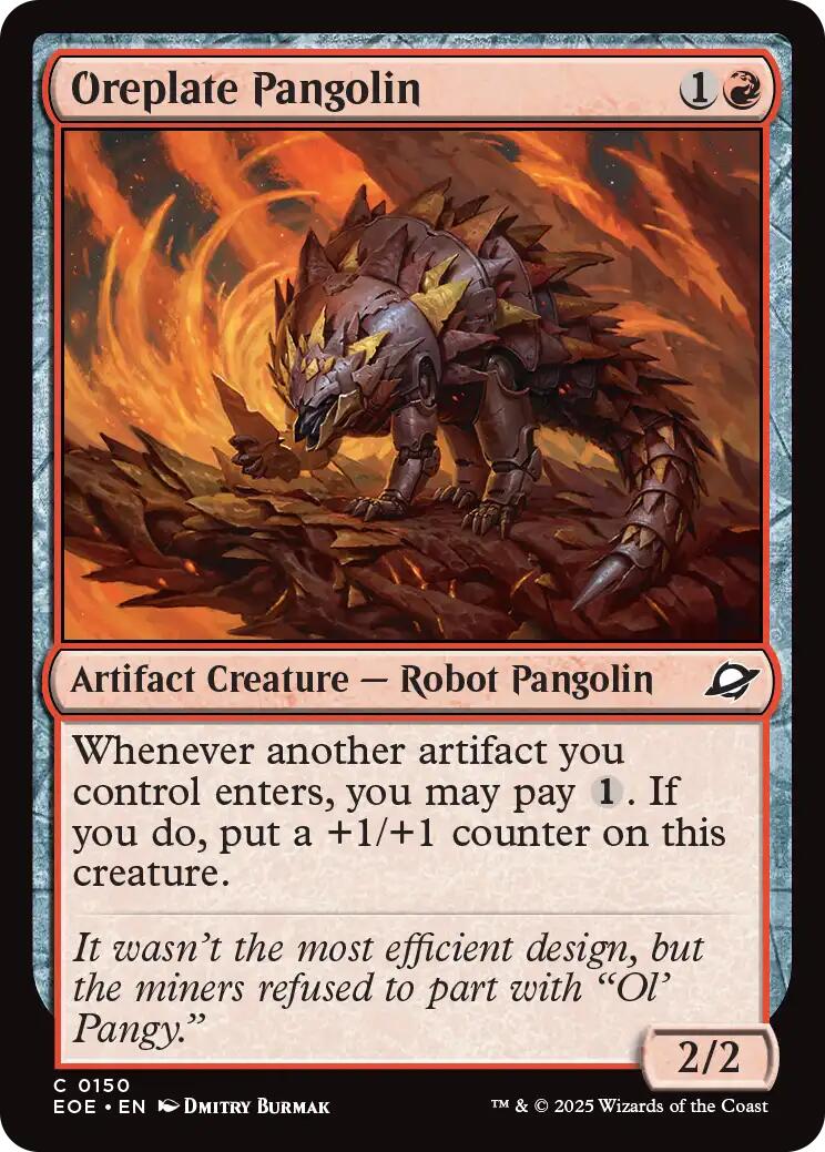 Oreplate Pangolin | Local Legends