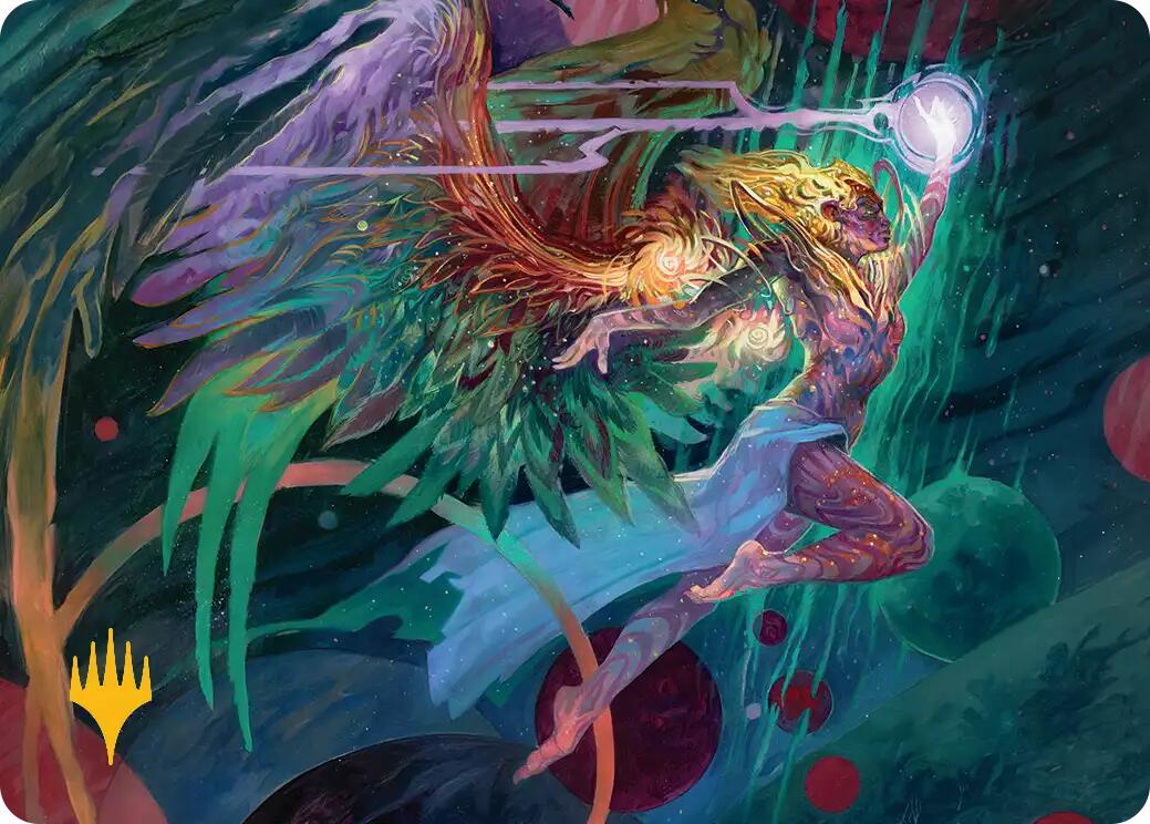 Exalted Sunborn Art Card (Gold-Stamped Signature) [Edge of Eternities Art Series] | Local Legends