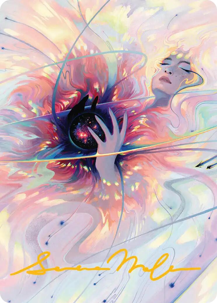 Beyond the Quiet Art Card (Gold-Stamped Signature) [Edge of Eternities Art Series] | Local Legends