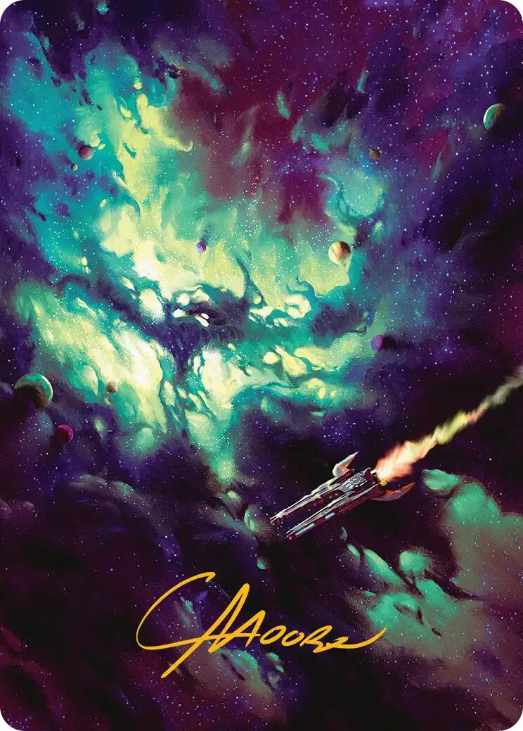 Blinkmoth Nexus Art Card (Gold-Stamped Signature) [Edge of Eternities Art Series] | Local Legends