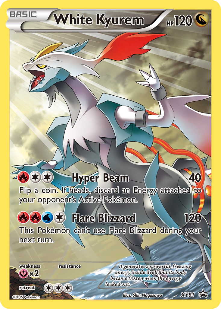 White Kyurem (XY81) (Full Art Promo) [XY: Black Star Promos] | Golgari Games