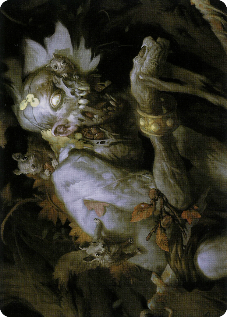Nested Shambler Art Card [Modern Horizons 2 Art Series] | Local Legends