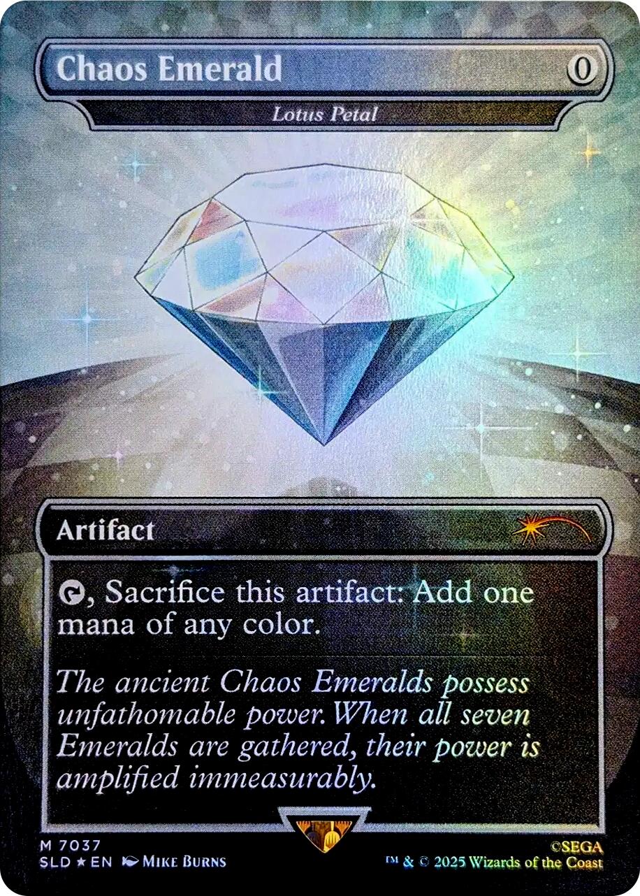 Chaos Emerald - Lotus Petal (7037) [Secret Lair Drop Series] | Local Legends