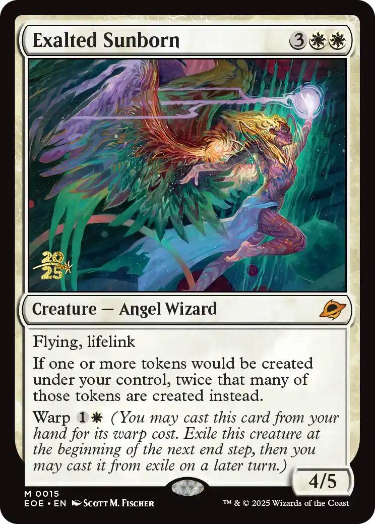 Exalted Sunborn [Edge of Eternities Prerelease Promos] | Local Legends