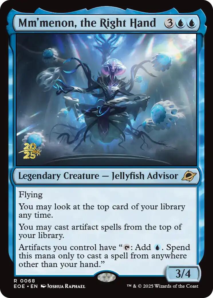 Mm'menon, the Right Hand [Edge of Eternities Prerelease Promos] | Local Legends