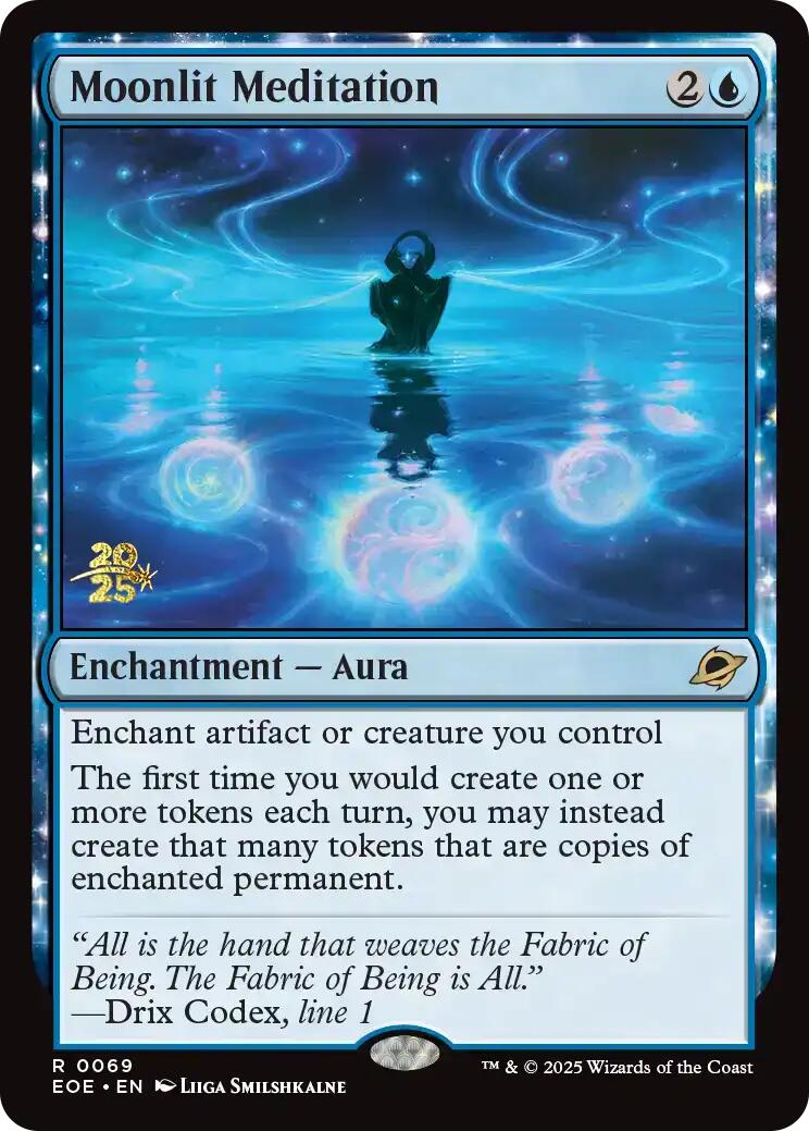 Moonlit Meditation [Edge of Eternities Prerelease Promos] | Local Legends