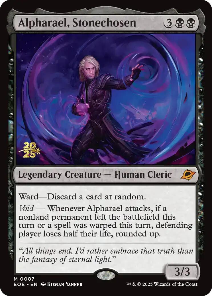 Alpharael, Stonechosen [Edge of Eternities Prerelease Promos] | Local Legends