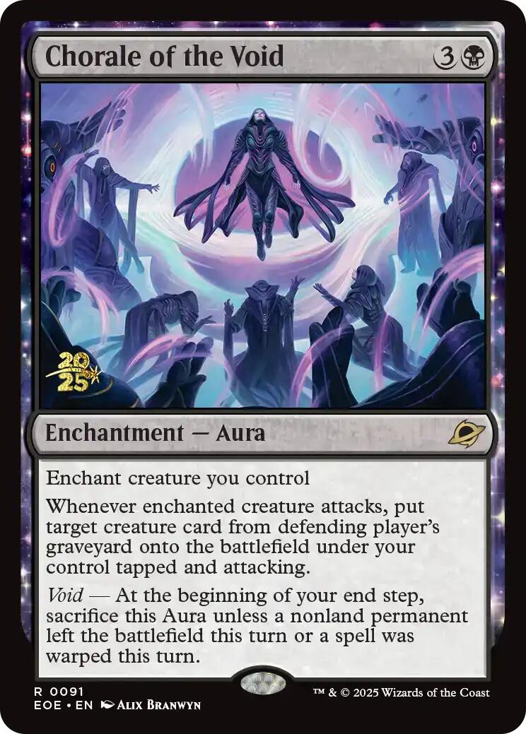 Chorale of the Void [Edge of Eternities Prerelease Promos] | Local Legends
