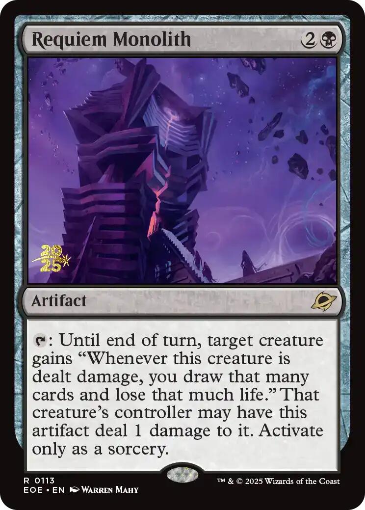 Requiem Monolith [Edge of Eternities Prerelease Promos] | Local Legends