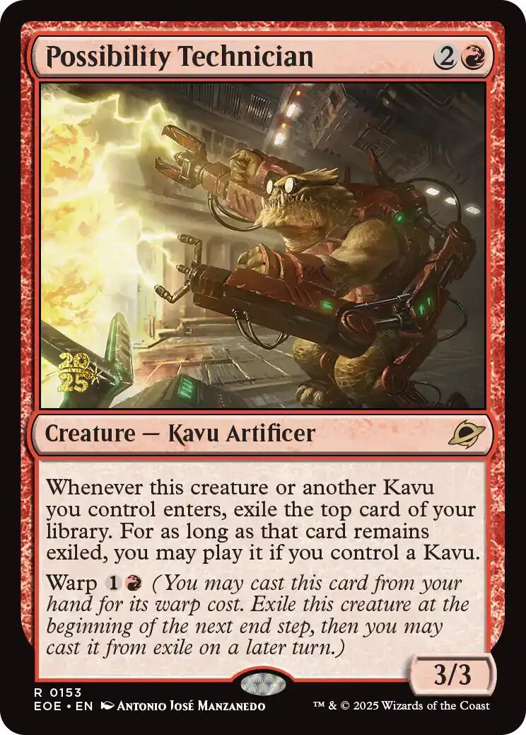 Possibility Technician [Edge of Eternities Prerelease Promos] | Local Legends