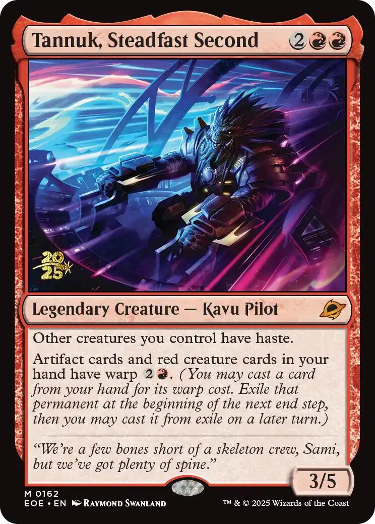 Tannuk, Steadfast Second [Edge of Eternities Prerelease Promos] | Local Legends
