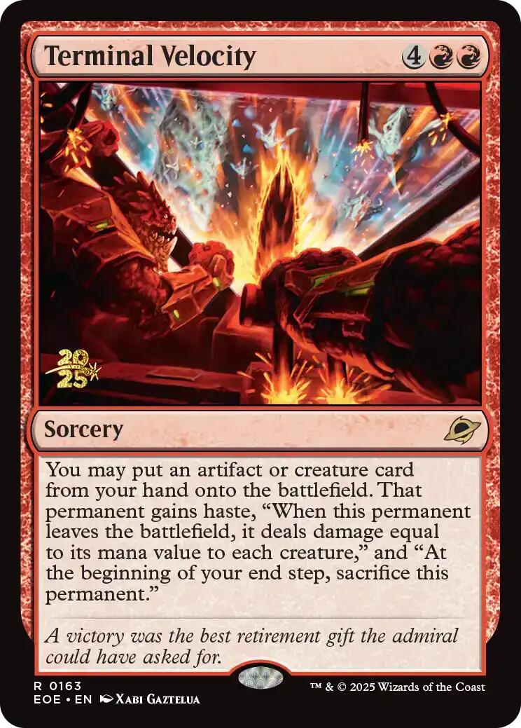 Terminal Velocity [Edge of Eternities Prerelease Promos] | Local Legends