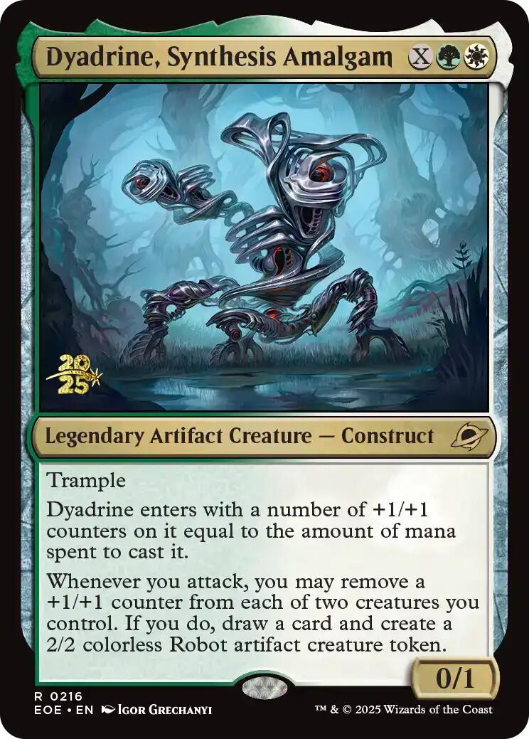 Dyadrine, Synthesis Amalgam [Edge of Eternities Prerelease Promos] | Local Legends