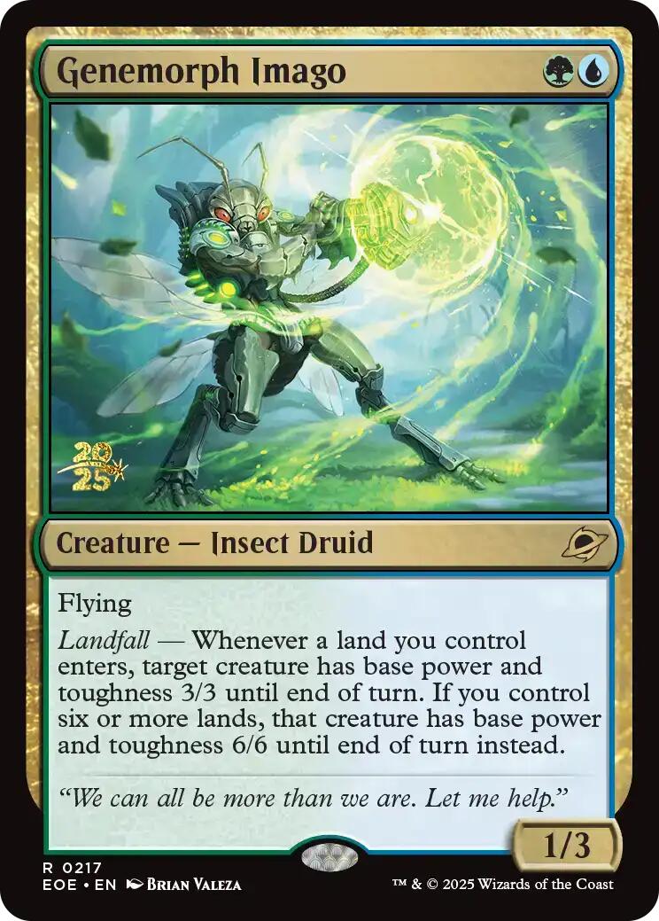 Genemorph Imago [Edge of Eternities Prerelease Promos] | Local Legends