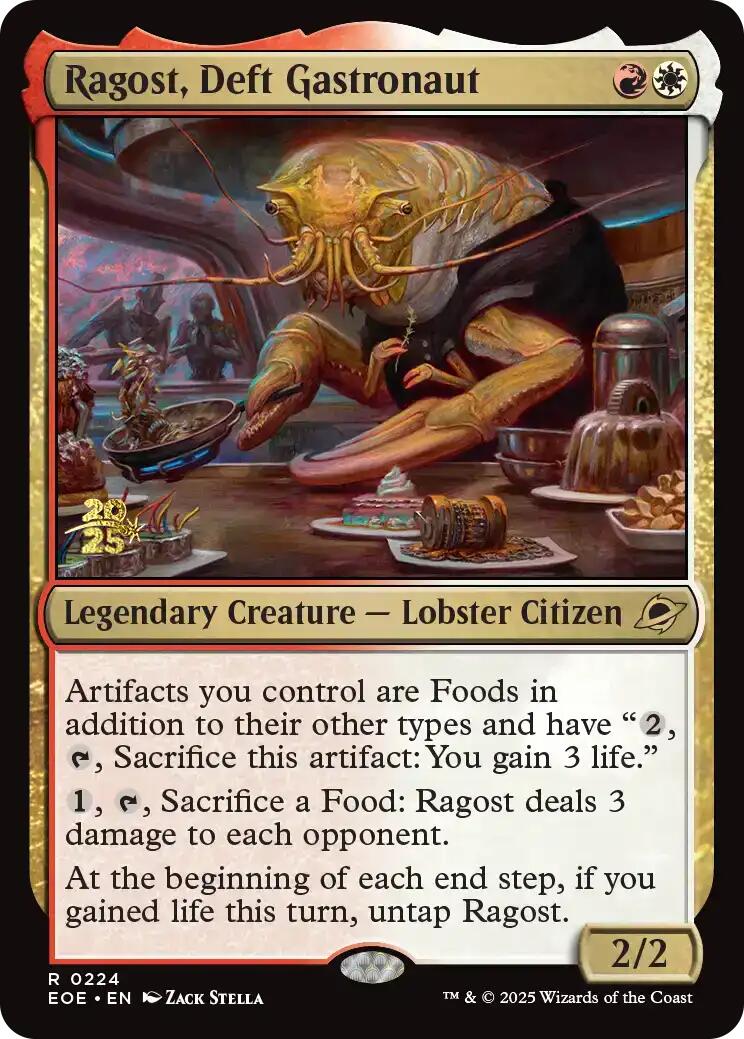 Ragost, Deft Gastronaut [Edge of Eternities Prerelease Promos] | Local Legends