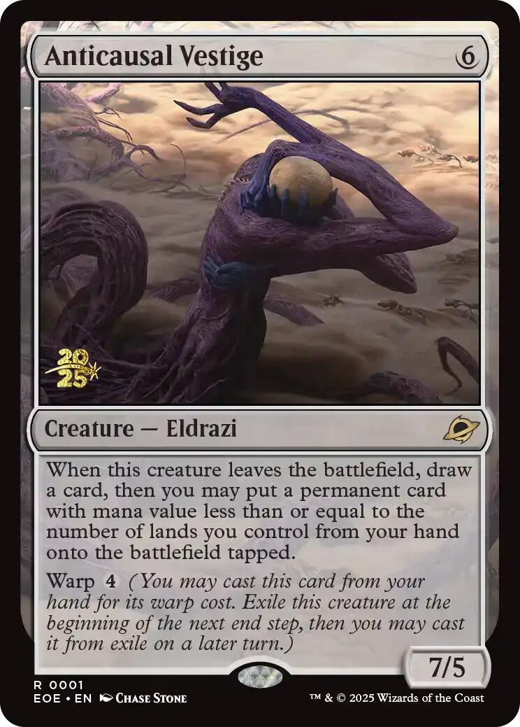 Anticausal Vestige [Edge of Eternities Prerelease Promos] | Local Legends