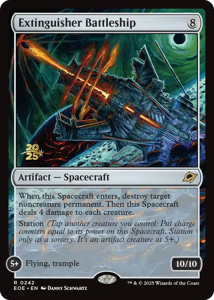 Extinguisher Battleship [Edge of Eternities Prerelease Promos] | Local Legends