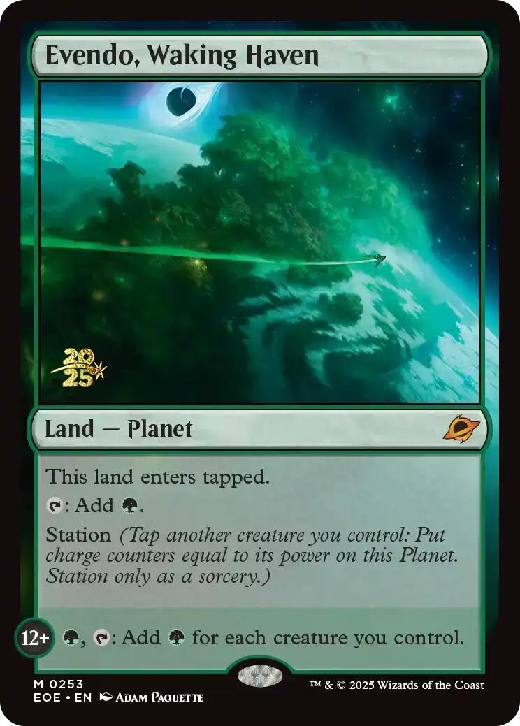 Evendo, Waking Haven [Edge of Eternities Prerelease Promos] | Local Legends